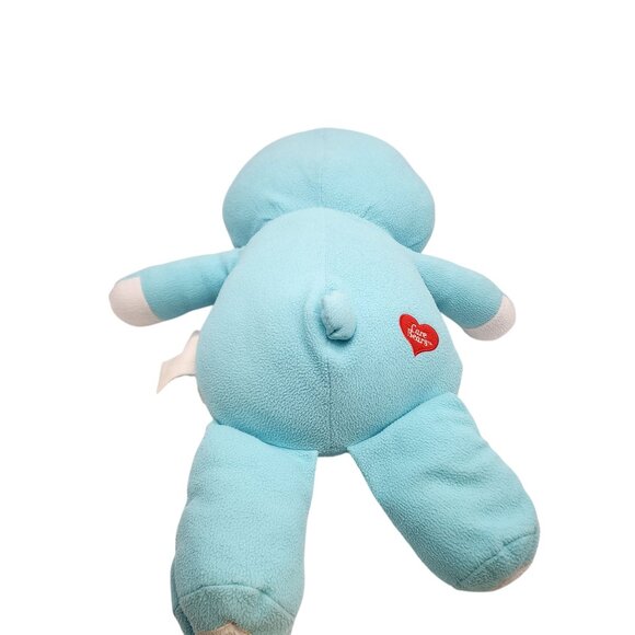 Care Bears Bedtime Bear Plush 2003 Blue Stuffed Toy 25" - Picture 2 of 3